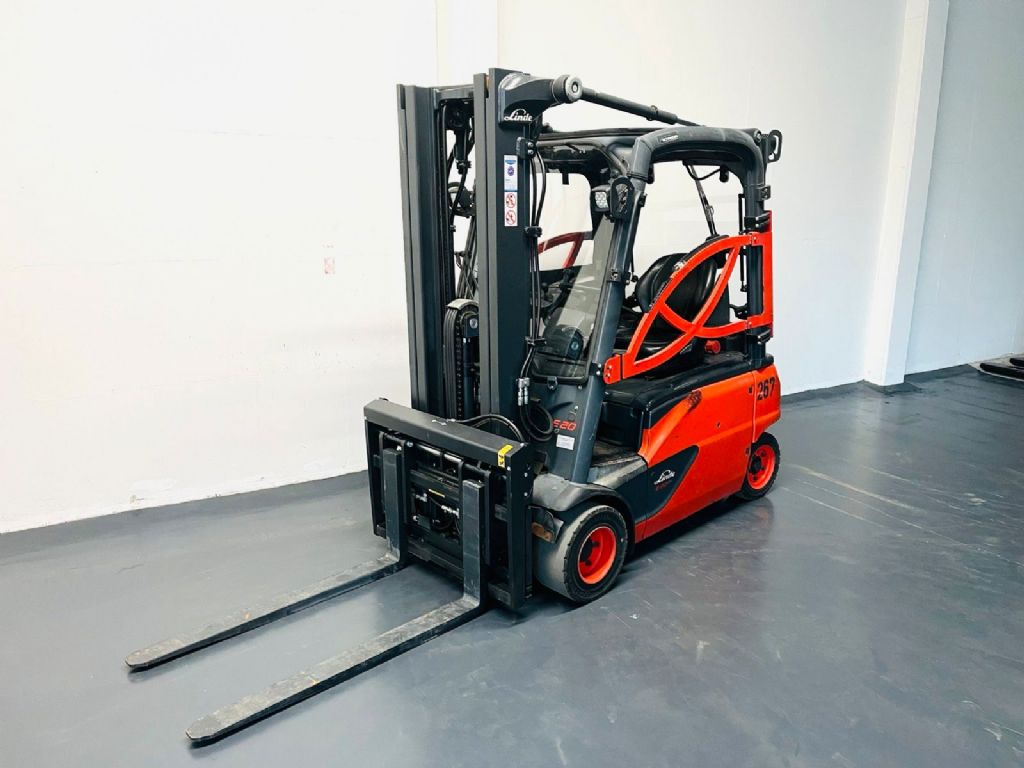 Linde E20PL-02 Electric 4-wheel forklift www.isfort.com