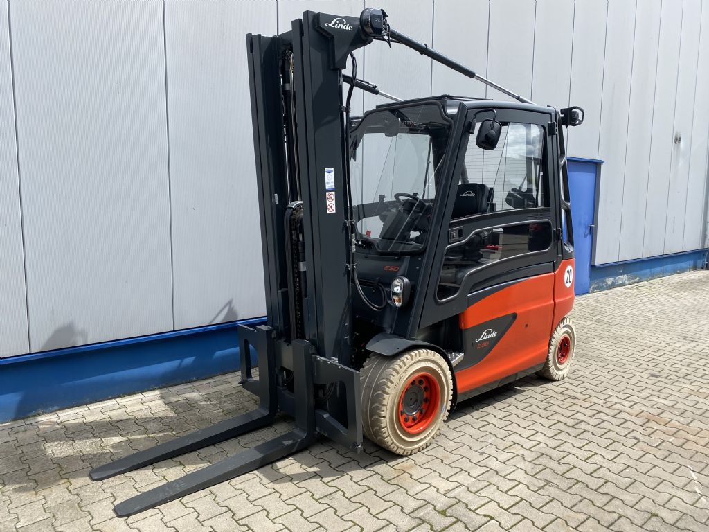 Linde E50HL Electric 4-wheel forklift www.isfort.com