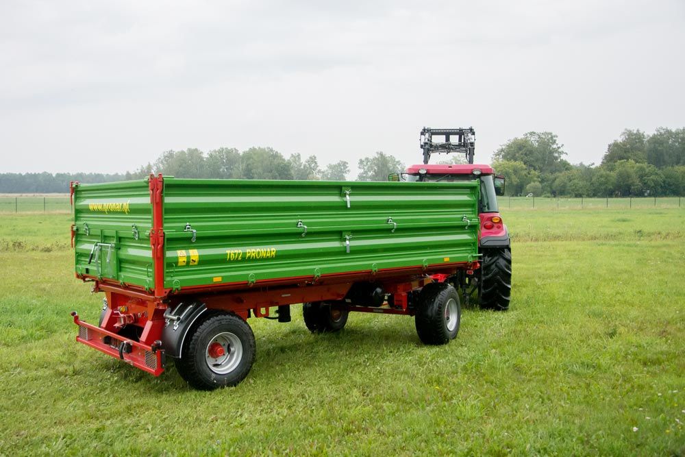 Pronar Zweiachskipper T672 (11t) Industrial trailers www.isfort.com