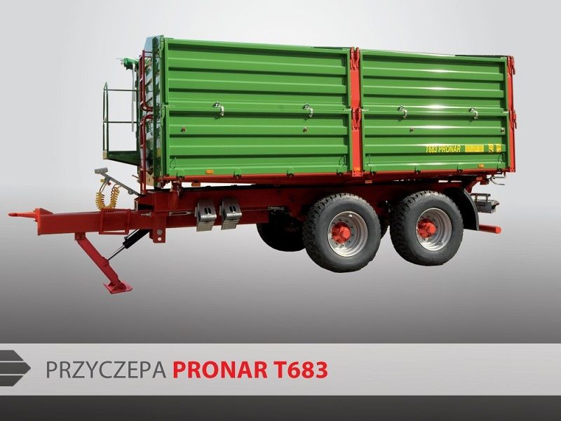 Pronar Tandemkipper T683 (20t) Industrial trailers www.isfort.com
