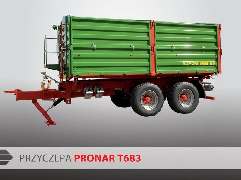 Pronar Tandemkipper T683 (20t) Industrieanh�nger www.isfort.com