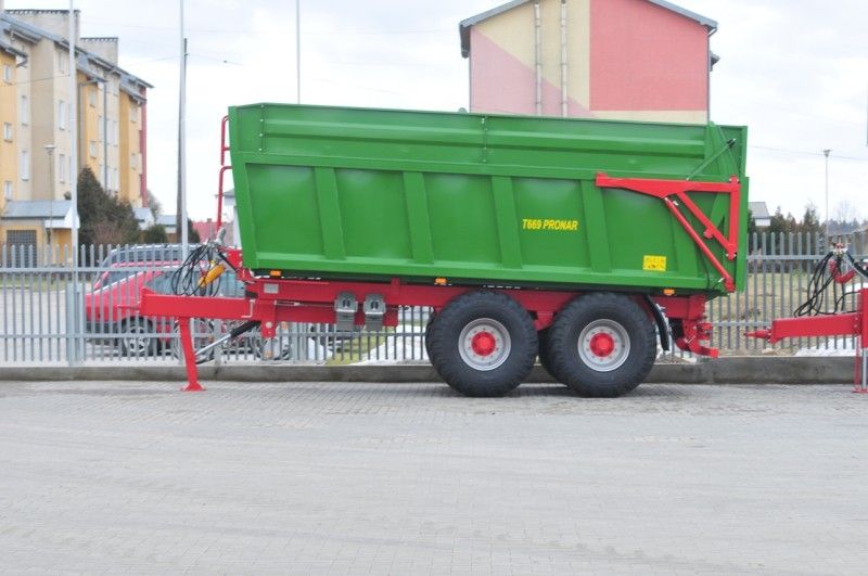 Pronar Muldenkipper T669 (20t) Kippsystem einseitig Industrial trailers www.isfort.com