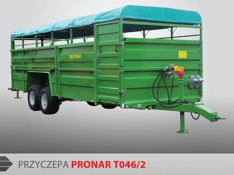 Pronar Viehtransportanhnger T046/2 (12t) Industrieanhnger www.isfort.com