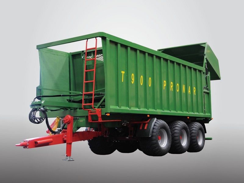 Pronar Tridem Abschiebewagen T900 (33t) Industrial trailers www.isfort.com