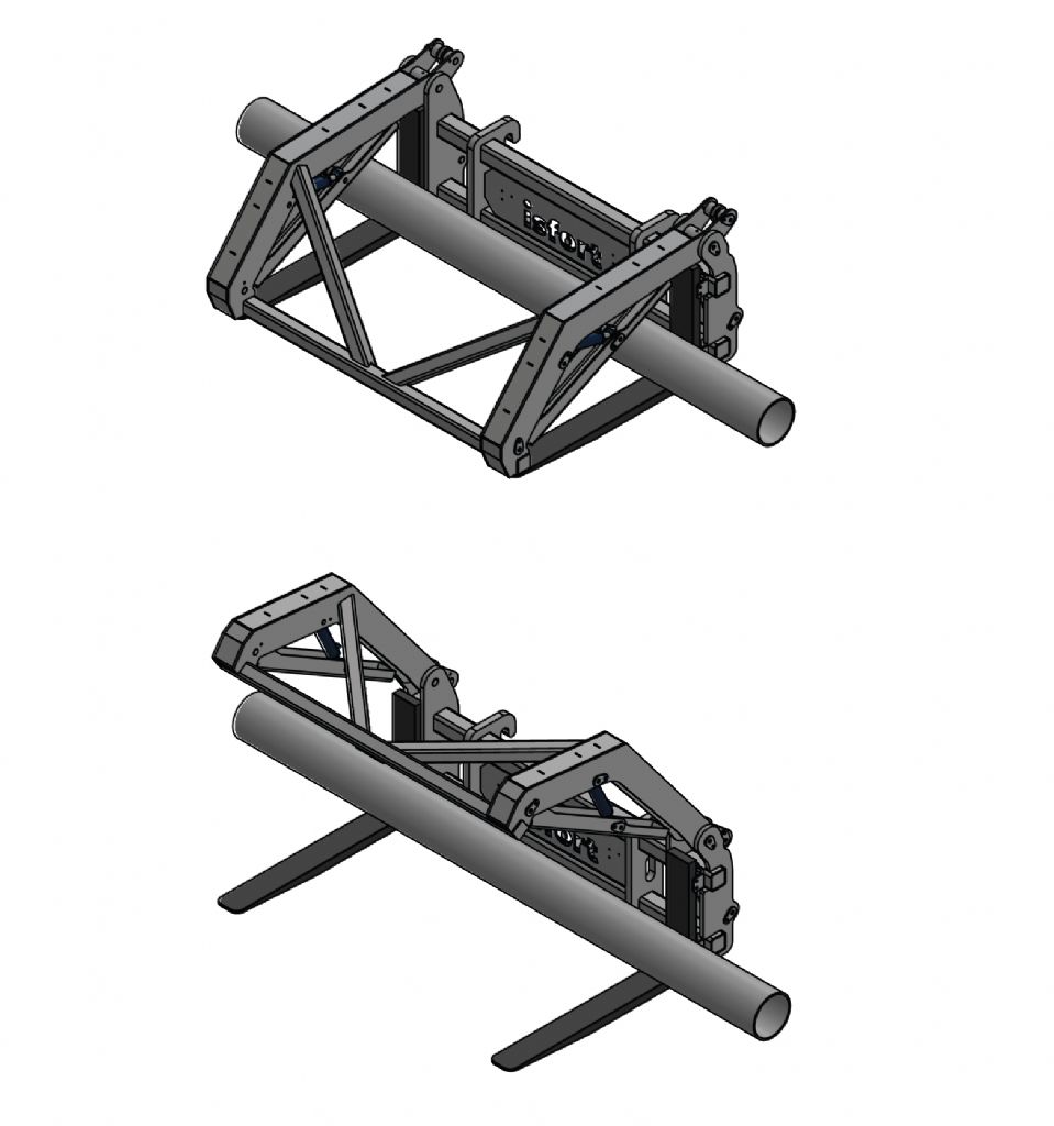*Sonstige Rohrgreifer Rohrklemme Rad/Teleskoplader Special devices www.isfort.com