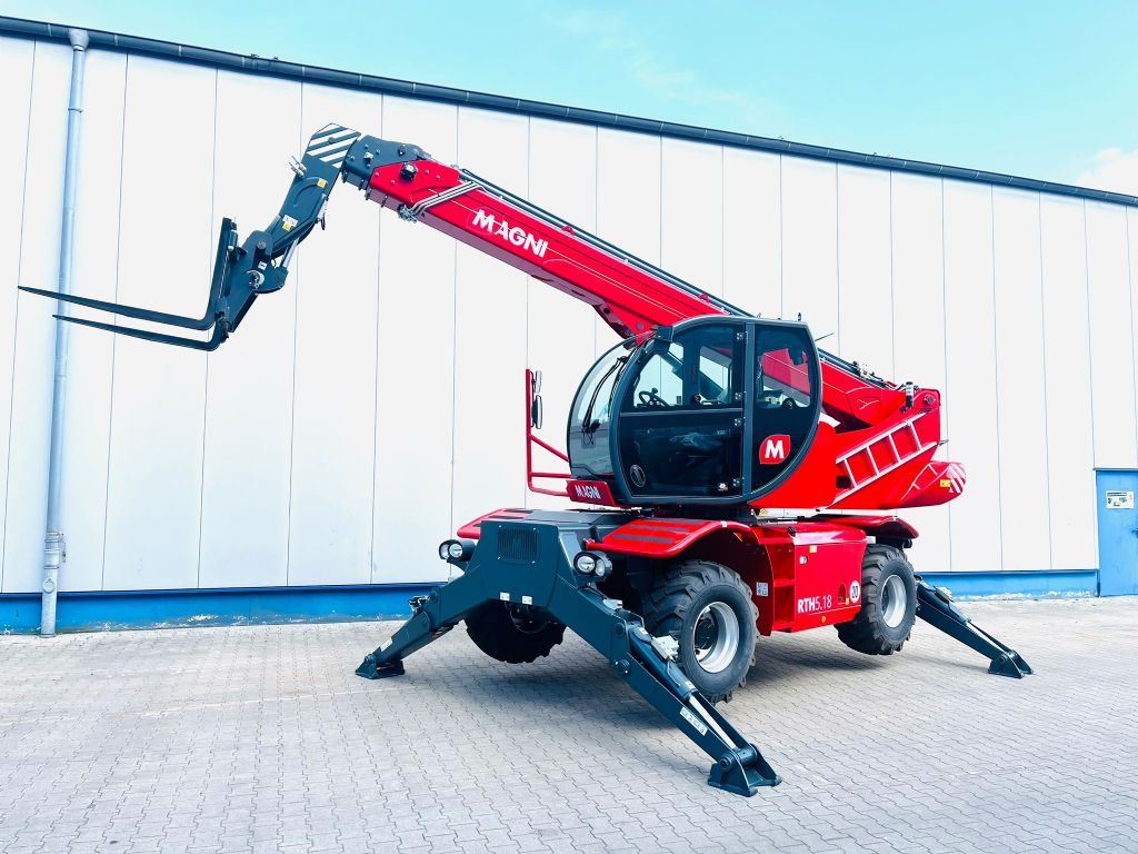 Magni RTH 5.18 Teleskopstapler drehbar www.isfort.com