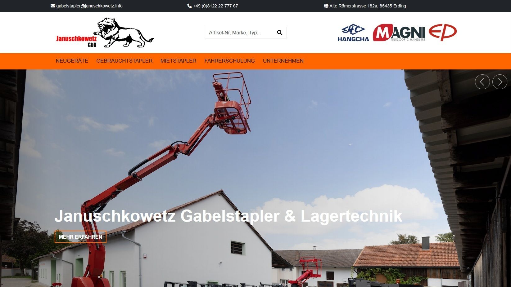 Januschkowetz Gabelstapler