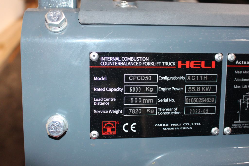 Heili CPCD50 Dieselstapler www.stapler-kaernten.at