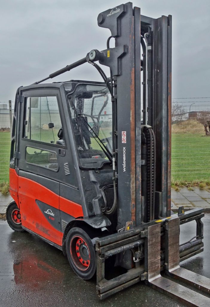 Linde E 50 HL-01 Elektro 4 Rad-Stapler www.kb-stapler.com