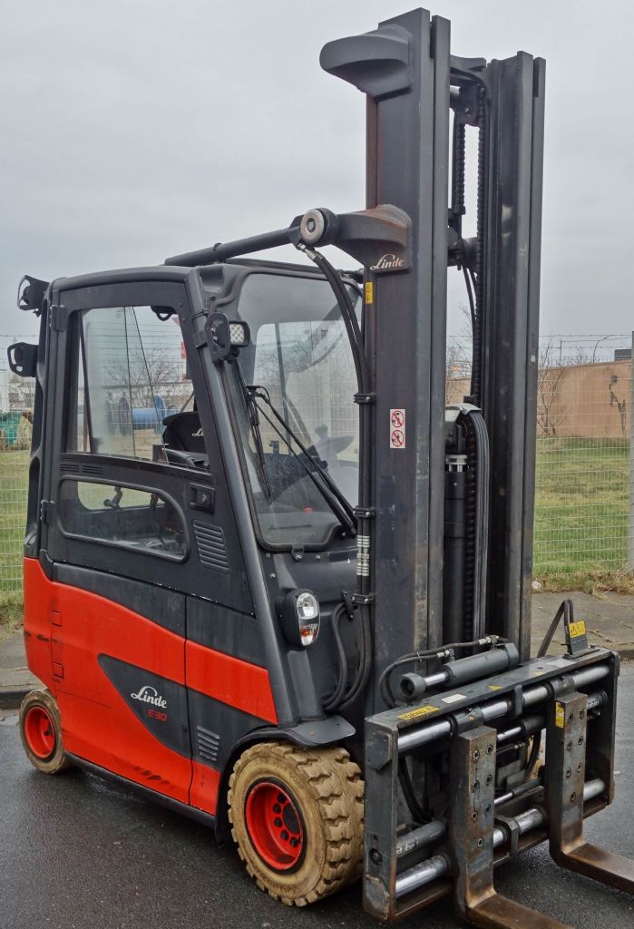 Linde E 30 HL-01/600 Elektro 4 Rad-Stapler www.kb-stapler.com