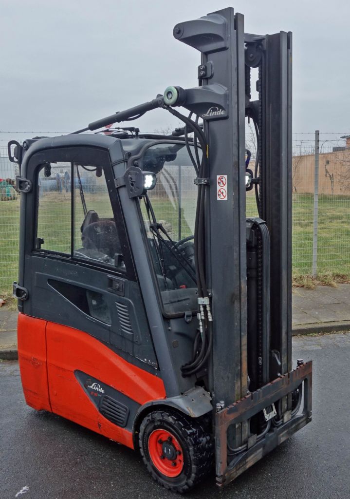 Linde E 16-02 Elektro 3 Rad-Stapler www.kb-stapler.com