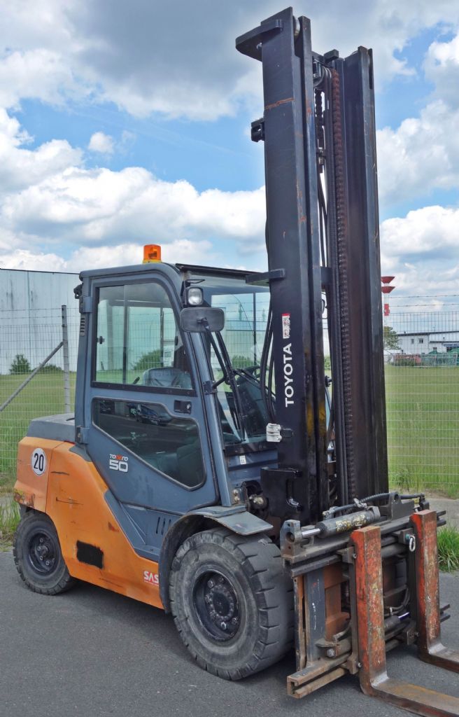 Toyota 40-8 FD 50 N Dieselstapler www.kb-stapler.com