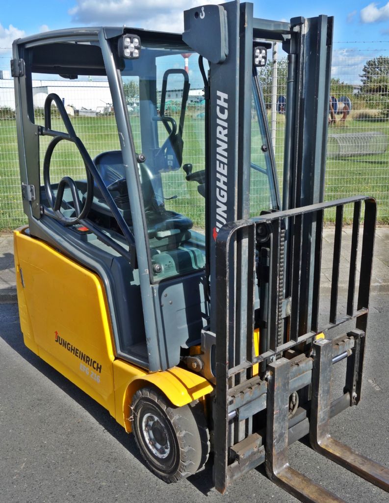 Jungheinrich EFG 216 Elektro 3 Rad-Stapler www.kb-stapler.com