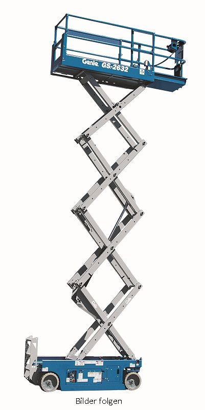 Genie-GS2632-Scherenarbeitsb�hne www.kirchner-gabelstapler.de