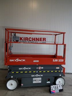 Skyjack-SJIII 3220-Scherenarbeitsbhne www.kirchner-gabelstapler.de
