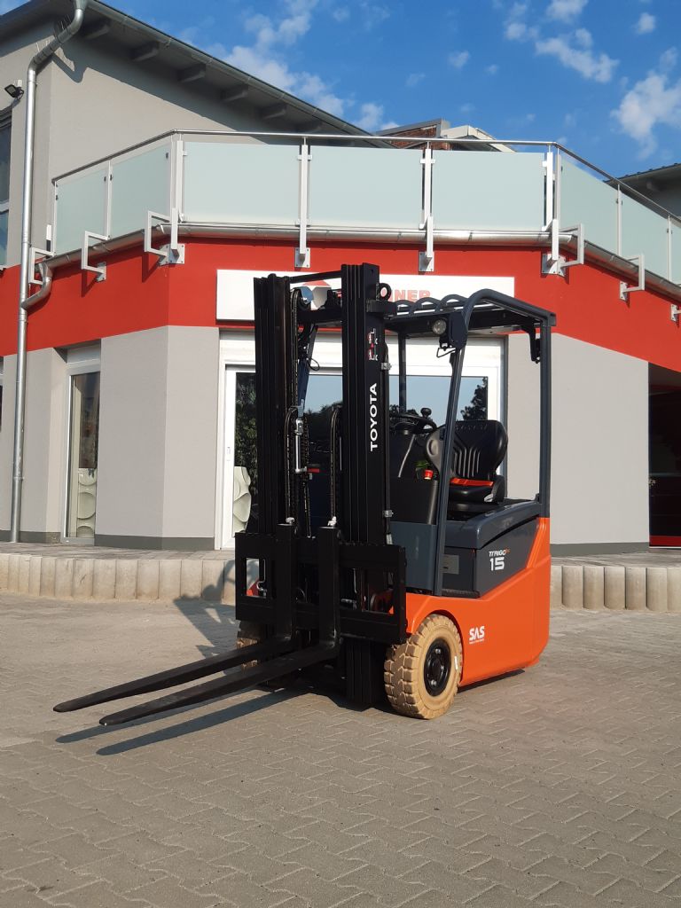 Toyota 7FBEST15 Elektro 3 Rad-Stapler kirchnerpartner.de