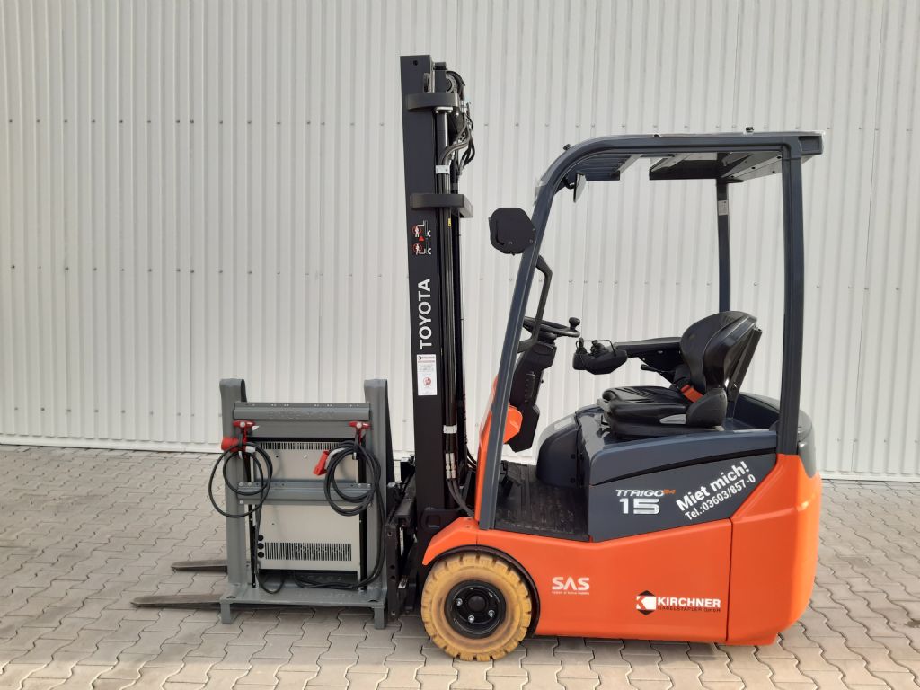 Toyota 7FBEST15 Elektro 3 Rad-Stapler kirchnerpartner.de