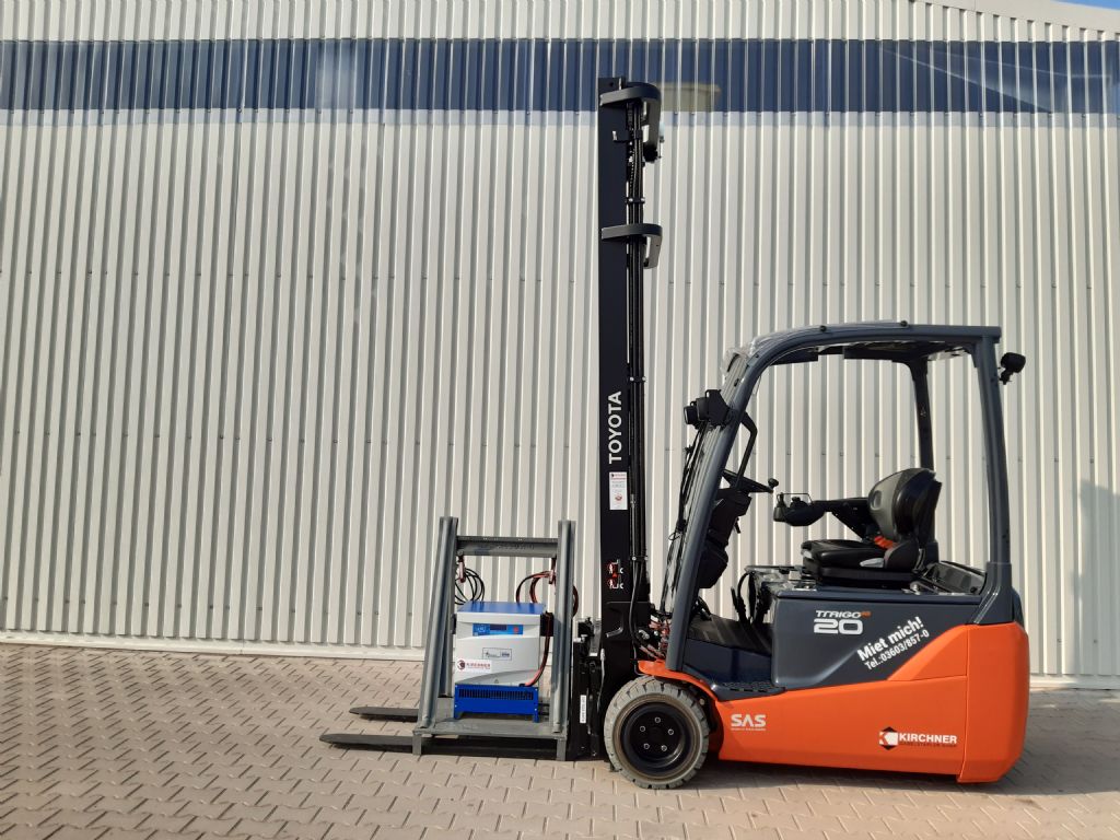 Toyota 8FBE20T Elektro 3 Rad-Stapler kirchnerpartner.de