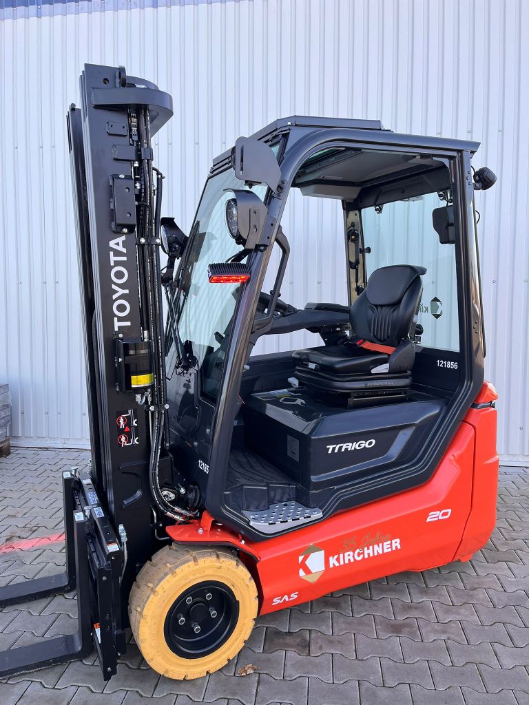 Toyota 9FBE20T Elektro 3 Rad-Stapler kirchnerpartner.de