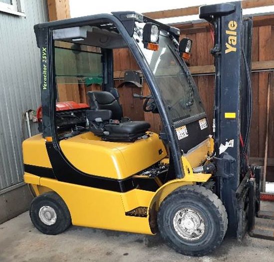 Yale GPL25VX Treibgasstapler kirchnerpartner.de