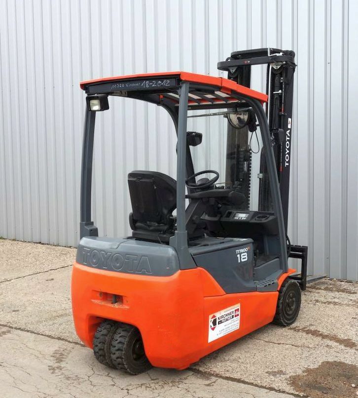 Toyota-8FBET18-Elektro 3 Rad-Stapler www.kirchner-gabelstapler.de
