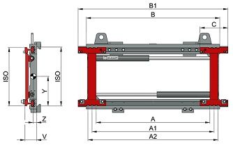 Kaup-2T 160B-Zinkenverstellgerät-www.kloz-stapler.de Kaup-2T 160B-Zinkenverstellgerät-www.kloz-stapler.de