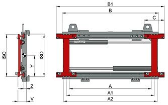 Kaup 2T 160B Zinkenverstellgert kloz-stapler.de