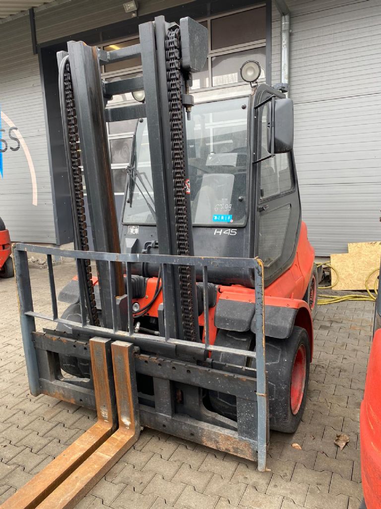 Linde H 45 T/352 Treibgasstapler www.kompass-stapler.de