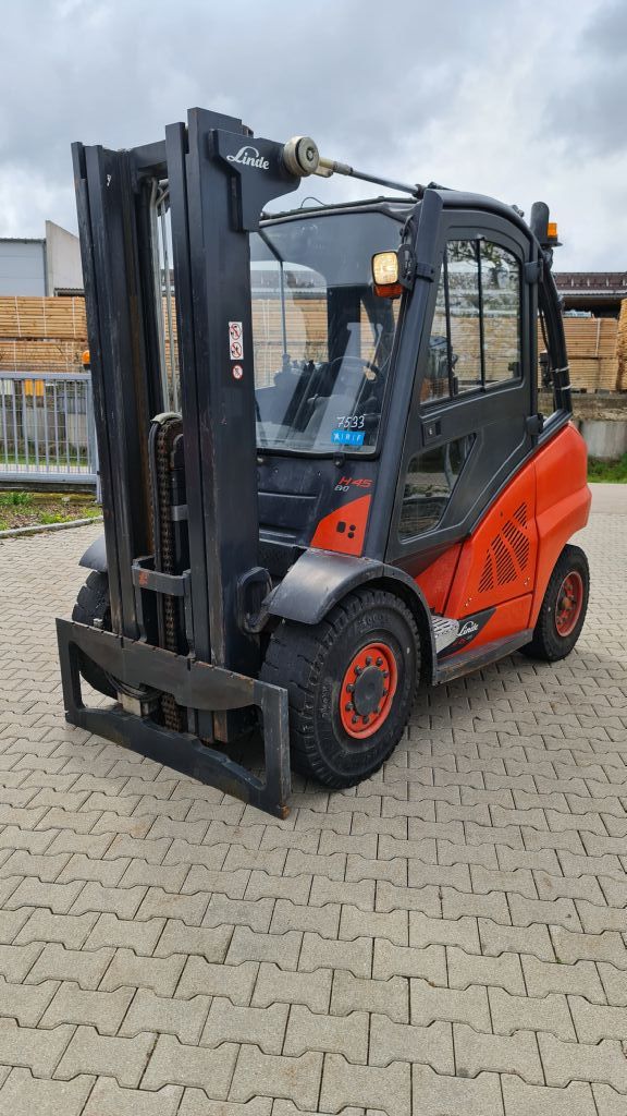 Linde H 45 D/394 Diesel Forklift www.kompass-stapler.de