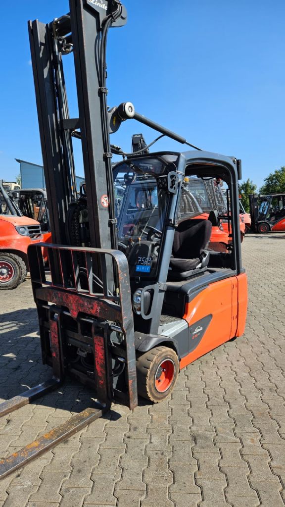 Linde E 18 L/386 Electric 3-wheel forklift www.kompass-stapler.de