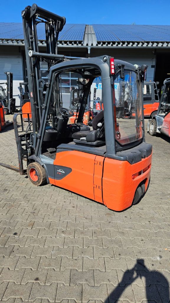 Linde E 18 L/386 Elektro 3 Rad-Stapler www.kompass-stapler.de