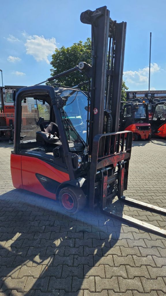 Linde E 18 L/386 Elektro 3 Rad-Stapler www.kompass-stapler.de