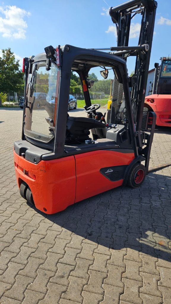 Linde E 18 L/386 Elektro 3 Rad-Stapler www.kompass-stapler.de