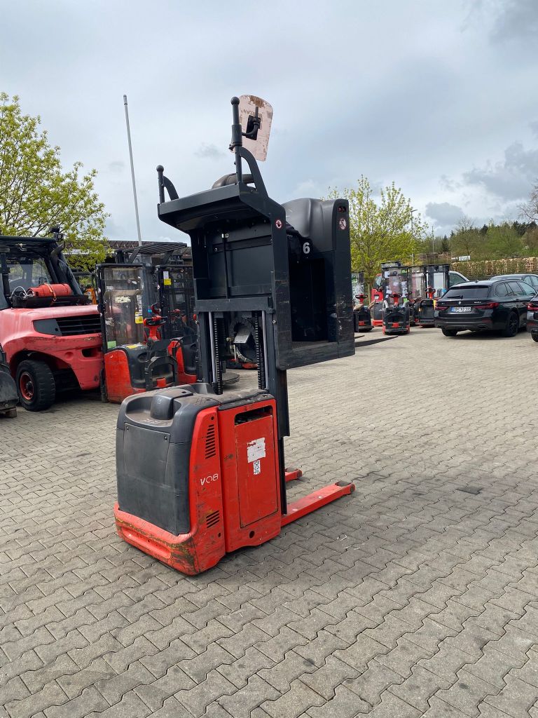 Linde V 08-02/1110 Niederhubkommissionierer www.kompass-stapler.de