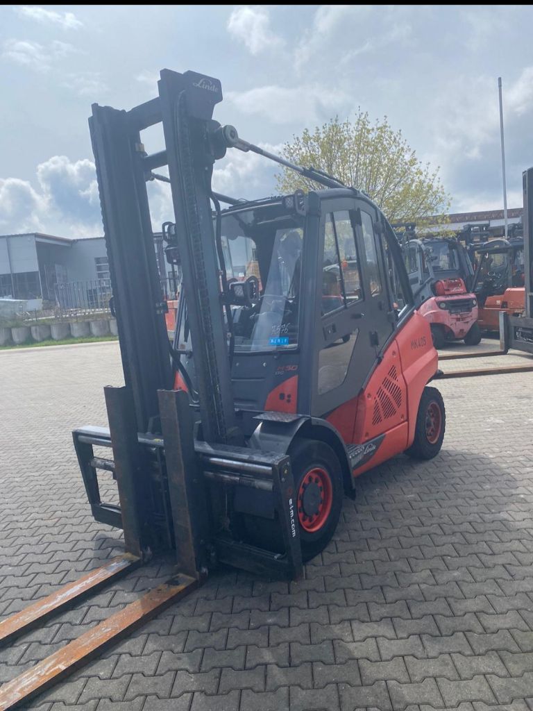 Linde H 50 D/394 Diesel Forklift www.kompass-stapler.de