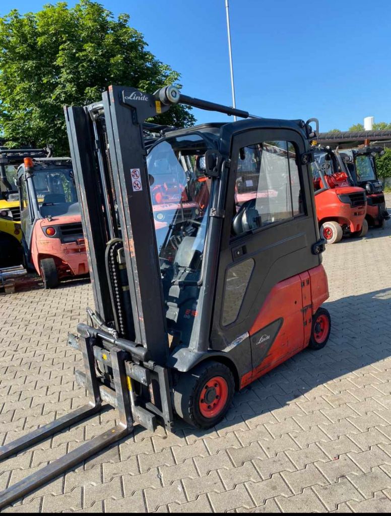Linde E 16 P/386-02 Electric 4-wheel forklift www.kompass-stapler.de