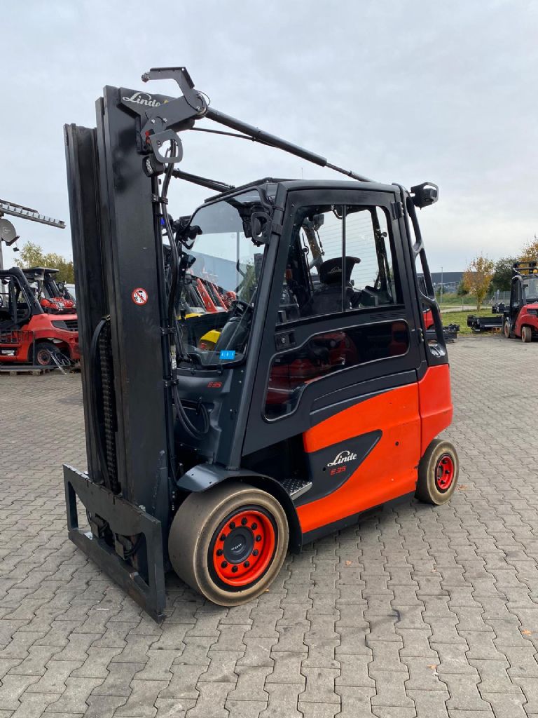 Linde E 35 H-01/600 Electric 4-wheel forklift www.kompass-stapler.de