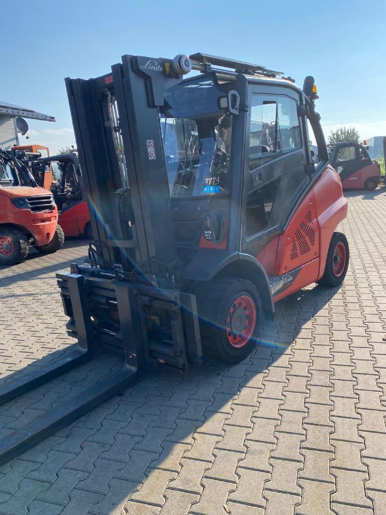 Linde H 50 D-02/600 Container Diesel Forklift www.kompass-stapler.de