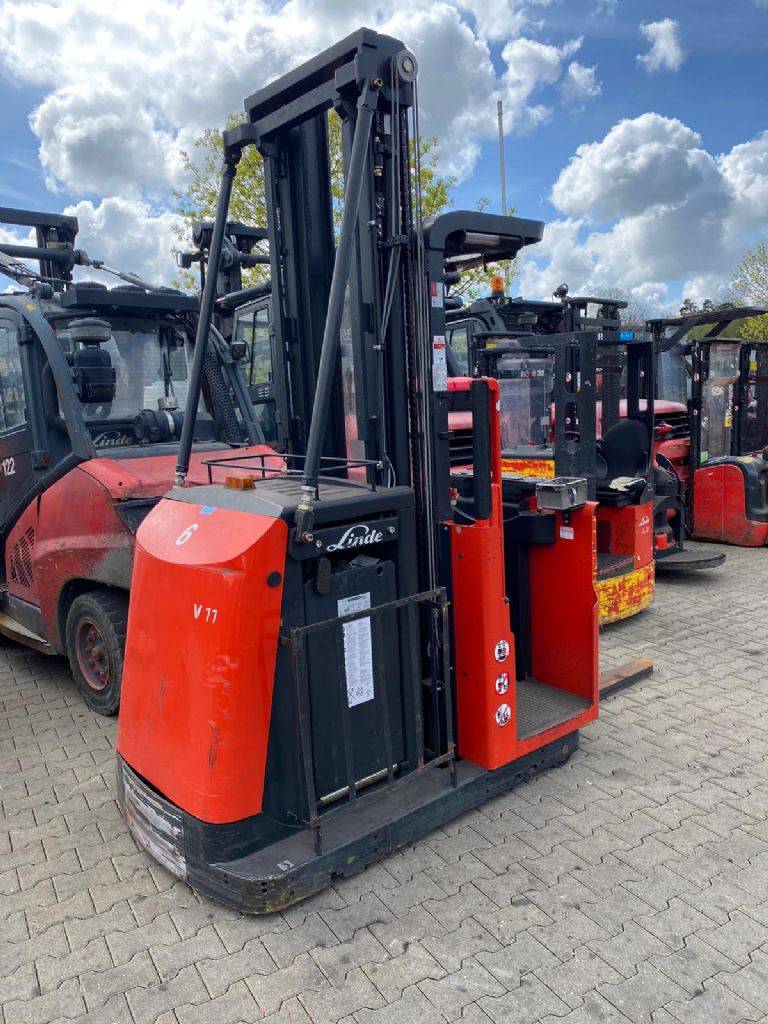 Linde V 11 015 Mittelhubkommissionierer www.kompass-stapler.de