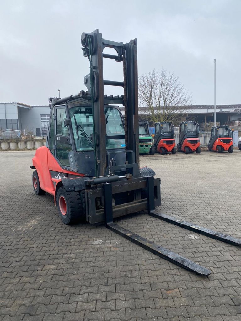 Linde H 80 D-01/1100 Dieselstapler www.kompass-stapler.de