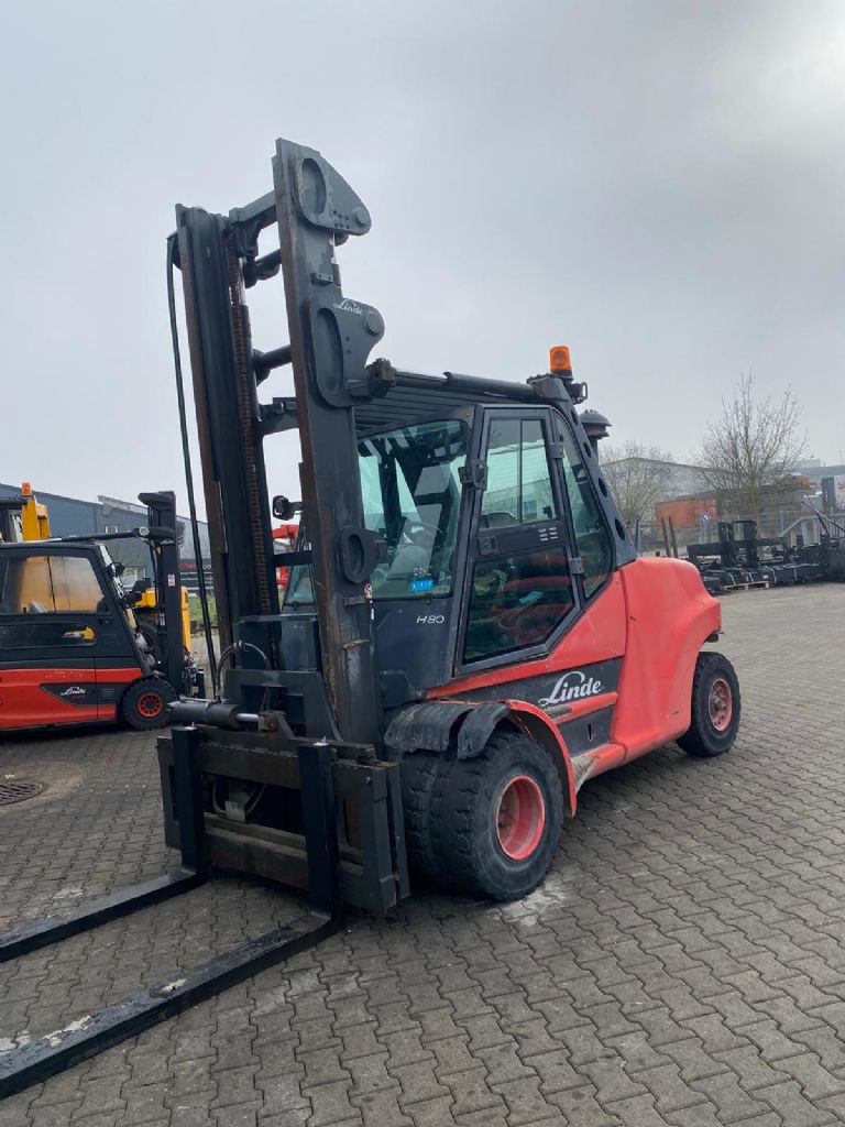 Linde H 80 D-01/1100 Dieselstapler www.kompass-stapler.de