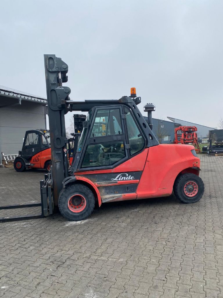 Linde H 80 D-01/1100 Dieselstapler www.kompass-stapler.de