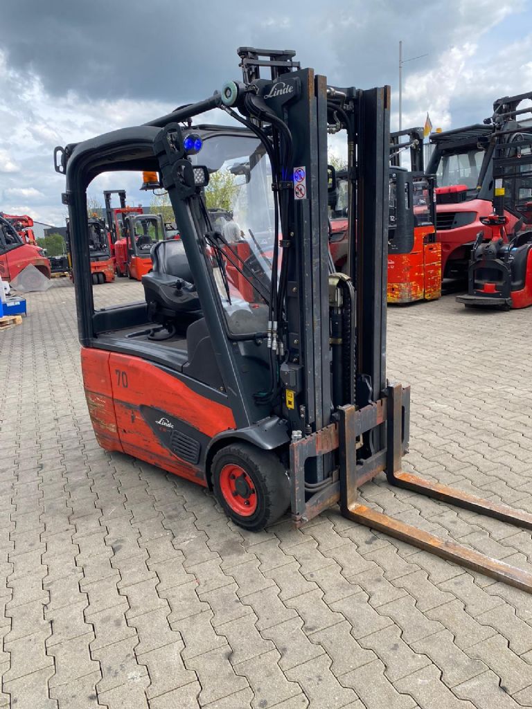 Linde E 16-02 Elektro 3 Rad-Stapler www.kompass-stapler.de