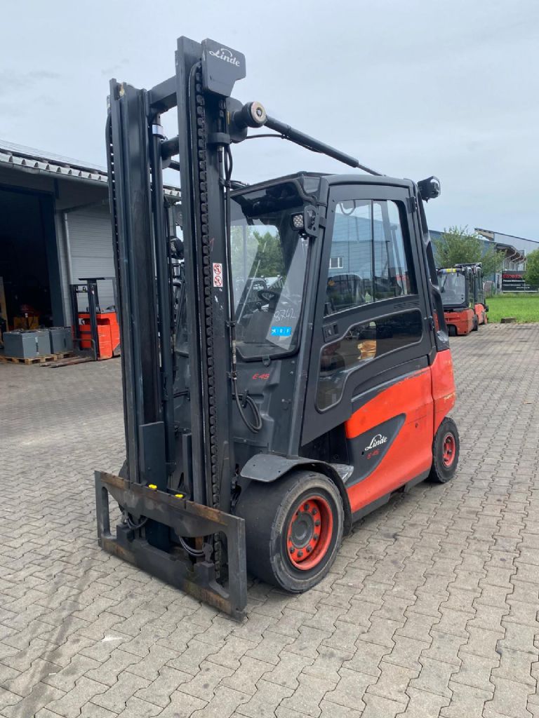 Linde E 45 H-01/600 Elektro 4 Rad-Stapler www.kompass-stapler.de