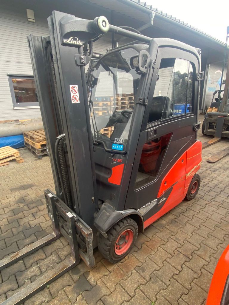 Linde H 16 D-02 Diesel Forklift www.kompass-stapler.de