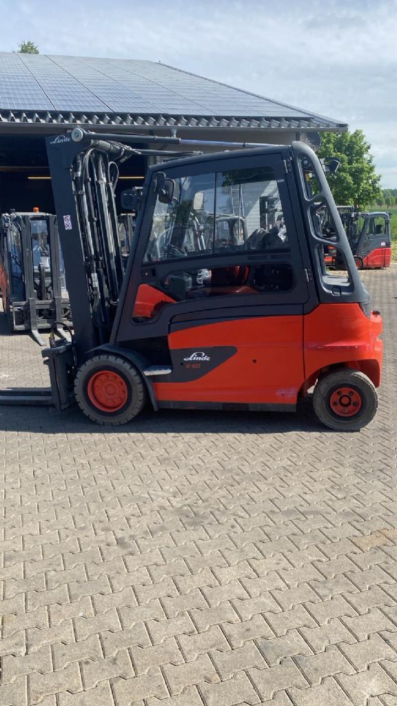 Linde E 50 HL-01/600 Elektro 4 Rad-Stapler www.kompass-stapler.de