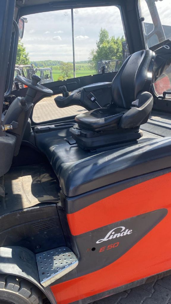 Linde E 50 HL-01/600 Elektro 4 Rad-Stapler www.kompass-stapler.de