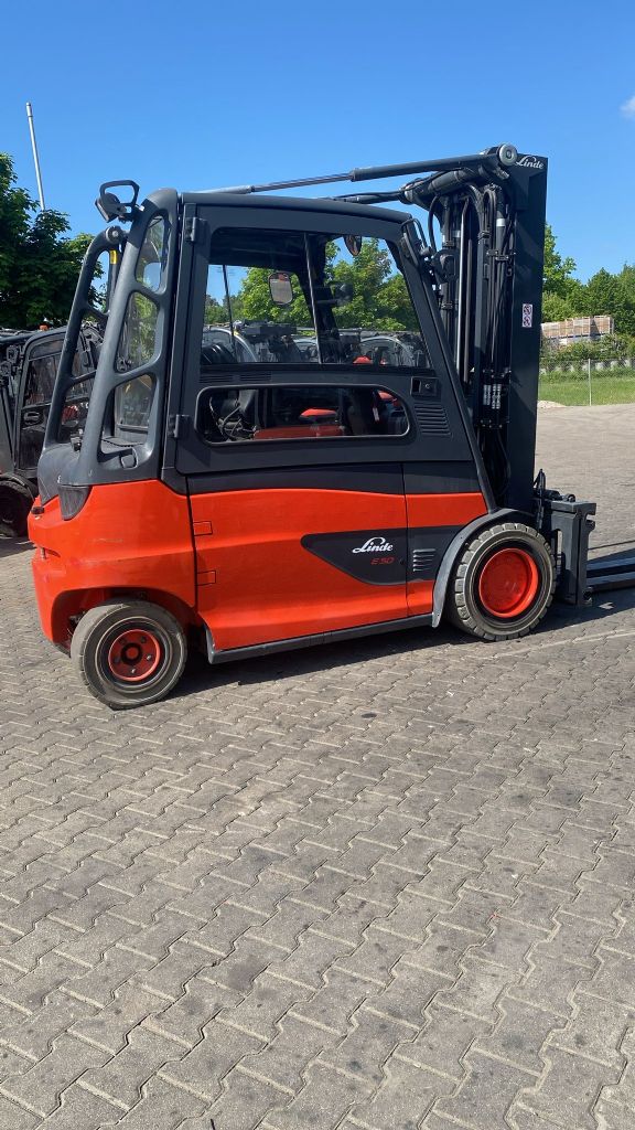 Linde E 50 HL-01/600 Elektro 4 Rad-Stapler www.kompass-stapler.de