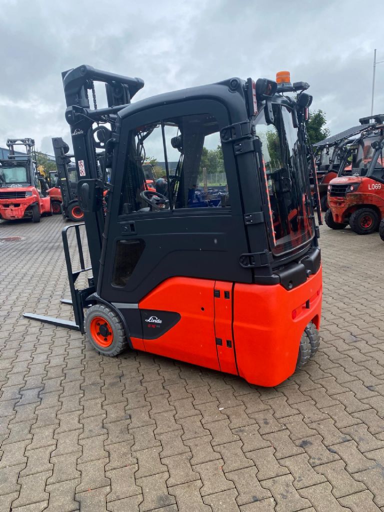 Linde E 16-02 Elektro 3 Rad-Stapler www.kompass-stapler.de