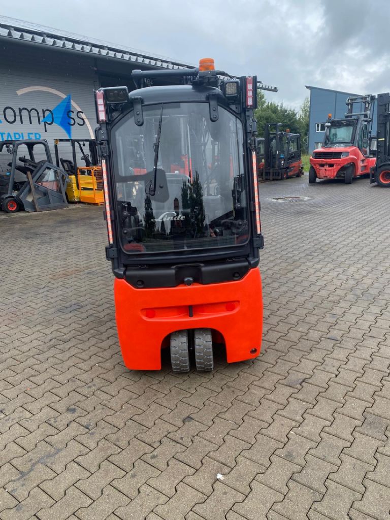 Linde E 16-02 Elektro 3 Rad-Stapler www.kompass-stapler.de